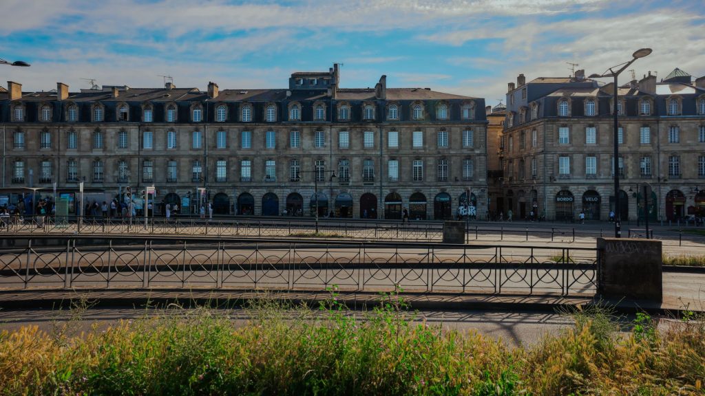 Façades historiques de Bordeaux